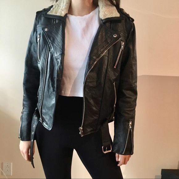 SOLD Unisex Recycled Leather Jacket - Picture 1 of 5